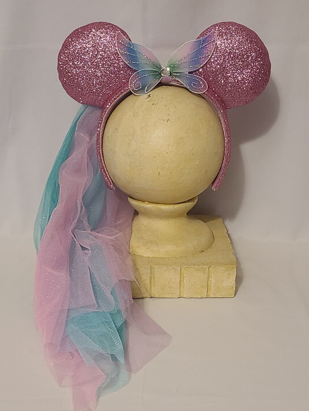 Disney Mickey Ears Butterfly Colorful With Veil - Picture 7 of 7